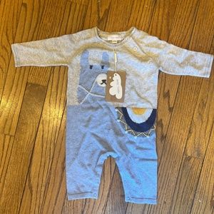 Angel Dear Llama Romper NWT size 3-6m